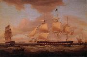 Thomas Whitcombe H.C.S Duchess of Atholl on her amaiden voyage china oil painting reproduction